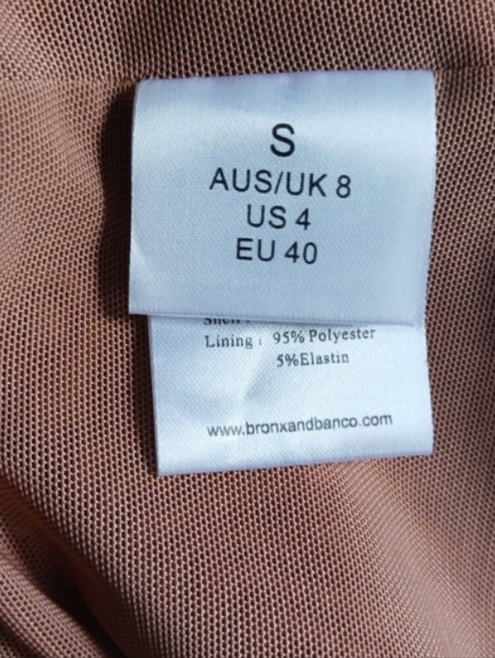 NWT Bronx And Banco Saba Blanc Midi Dress Size 4, EU 40, UK 8 - Picture 8 of 12